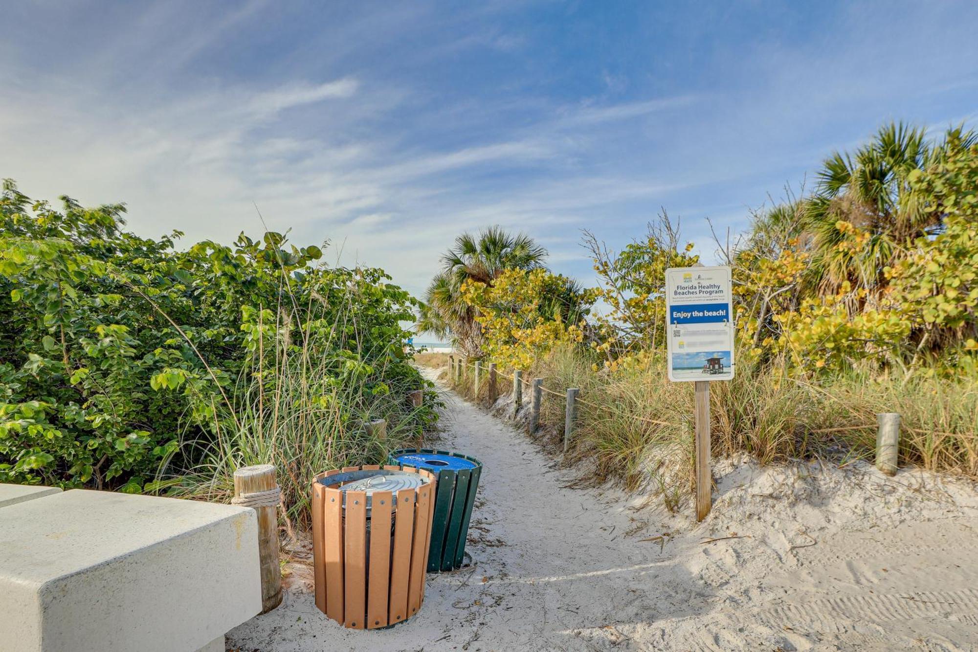 Beachfront Siesta Key Condo With Pool Access! 外观 照片
